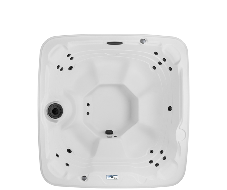 Plug and Play Hot Tub Paradise White/Espresso