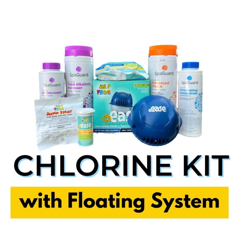 Spa Chemical Startup Floating System Chlorine Kit