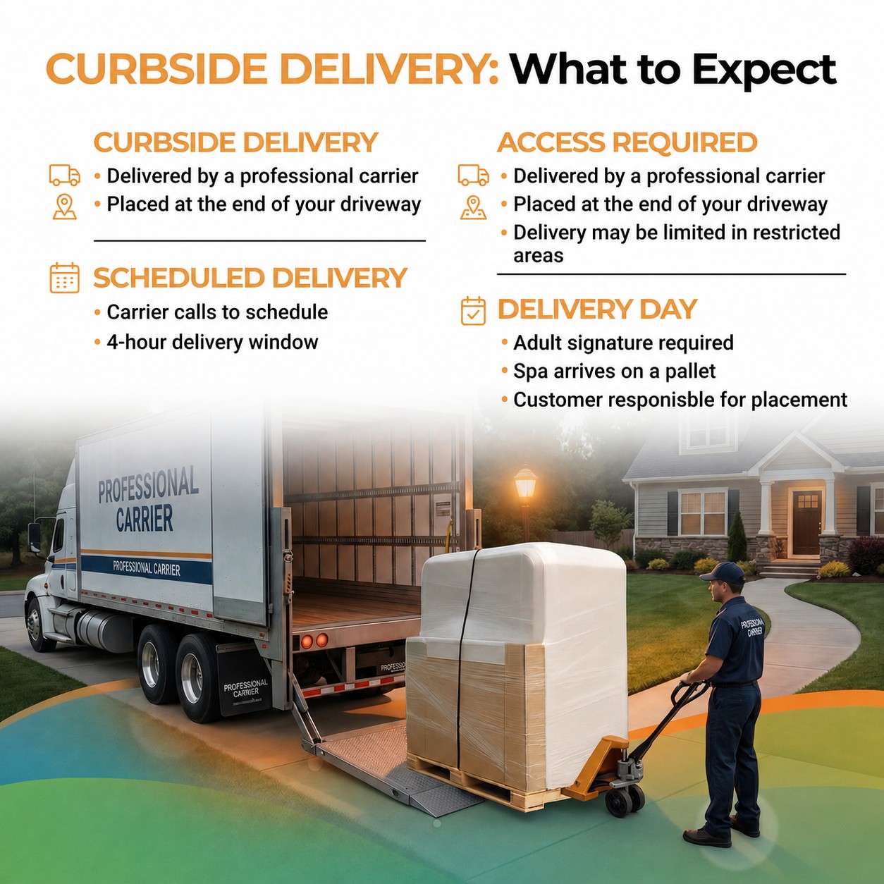 Curbside Delivery Infographic